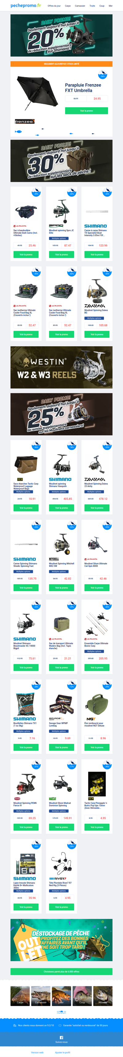 Des promos à voir aujourd'hui 👀