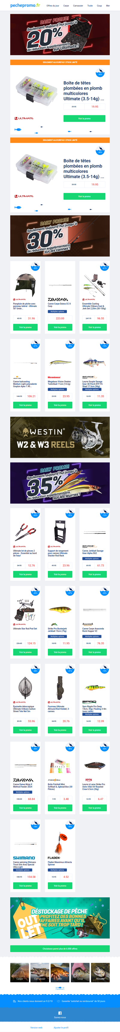 🎯 Ultimate jusqu’à -20% | Cannes jusqu’à -30%