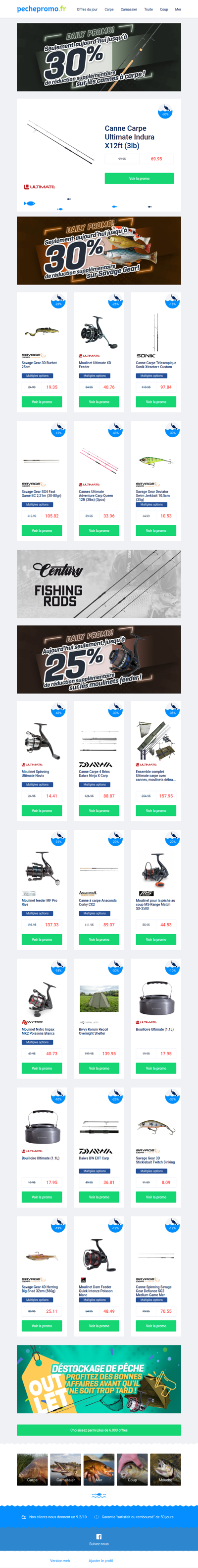 💌 Coup de cœur pour ces promos !