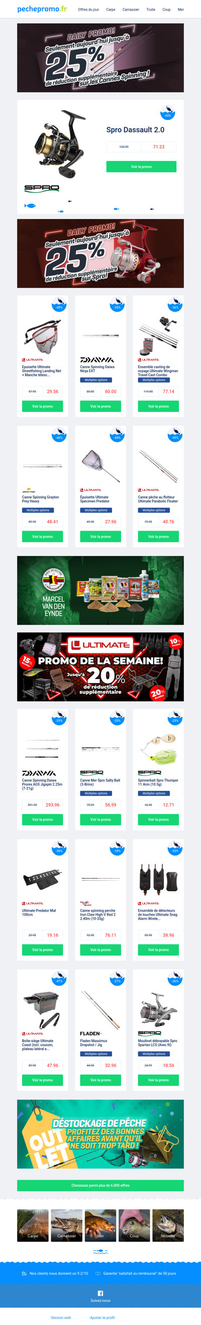 🌊 Tout pour votre prochaine journée de pêche !