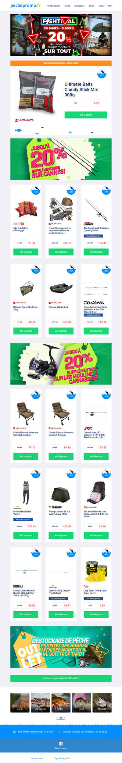 🐠 Il est temps de sortir !