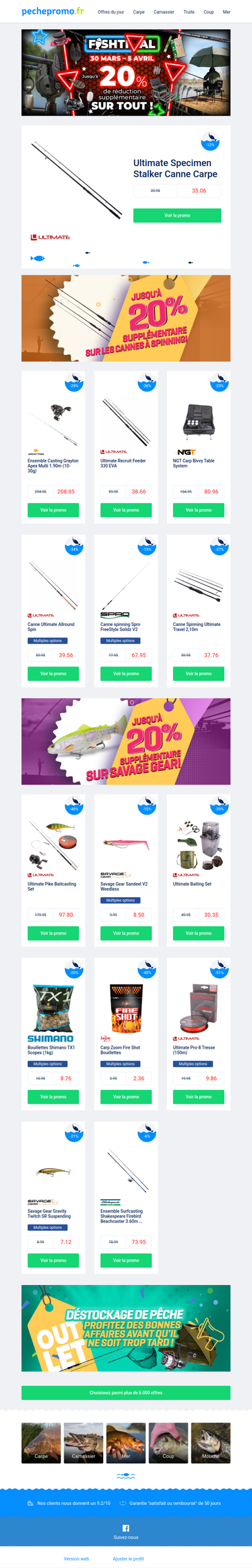 🏕️ Préparez-vous pour une saison pleine de poissons !