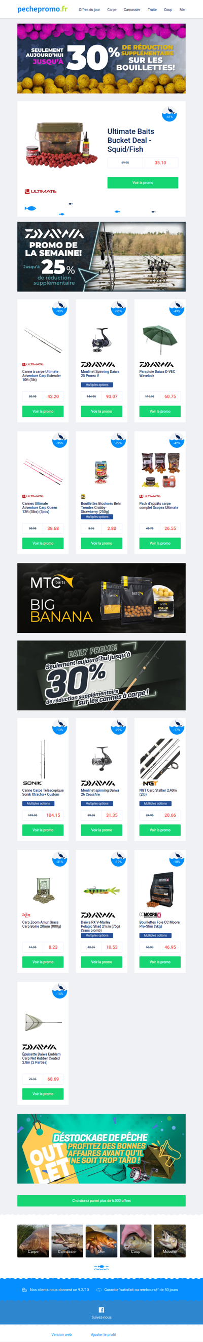 🌊 Ne laissez pas ces promos vous filer entre les doigts !