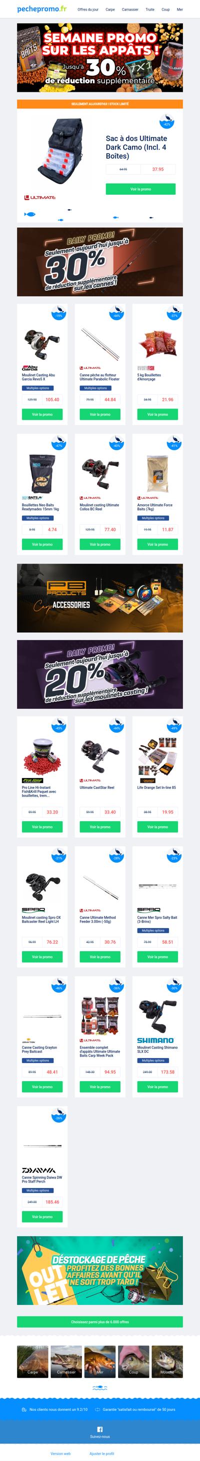 🐟 Plus de touches pour moins cher !