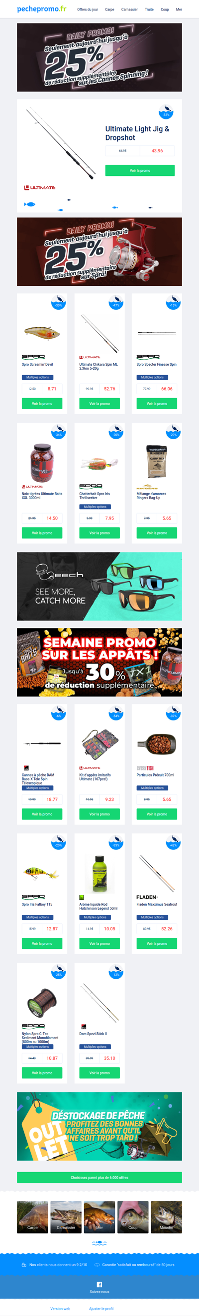 🌾 Besoin d’appâts ? Jusqu’à -30%