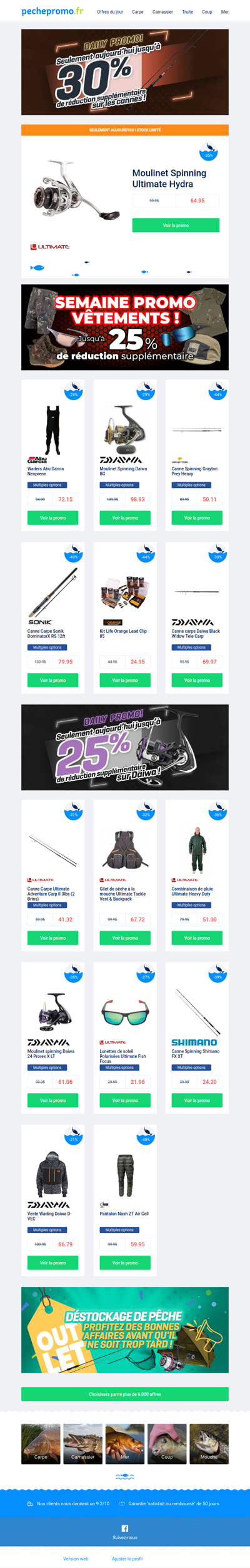 😎 Prêt pour chaque session de pêche