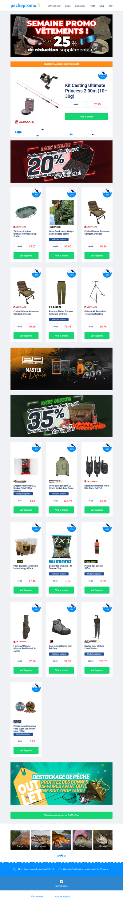 Dernière chance : soldes vêtements jusqu’à -25 % 🚨