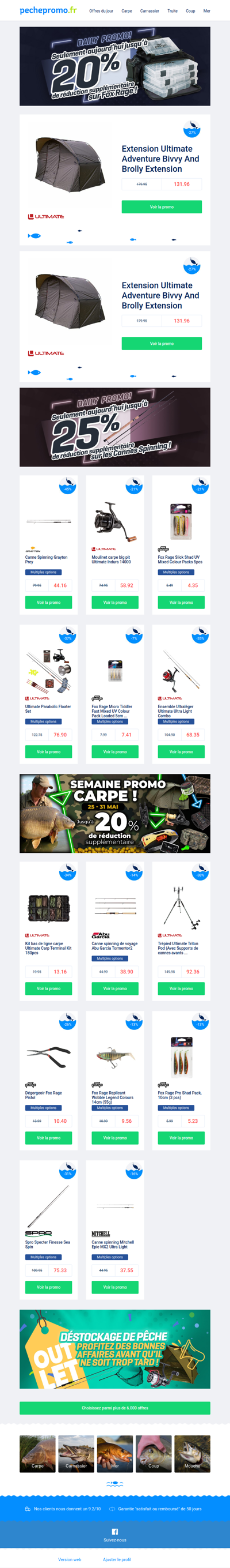 ⛅ Préparez-vous pour la saison de pêche !