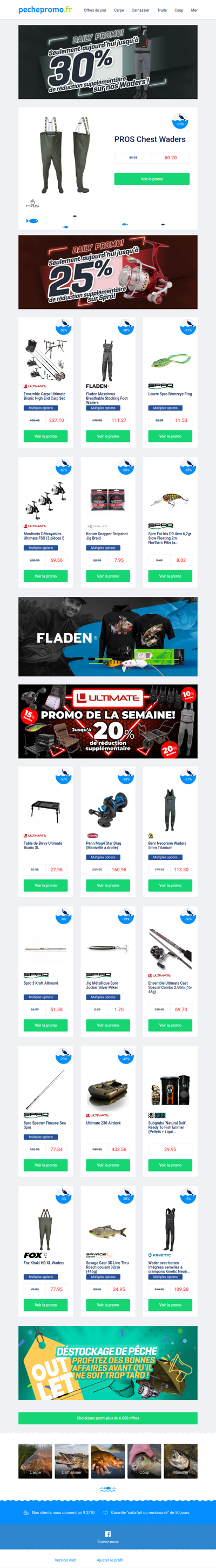⚡ Semaine Ultimate : décrochez votre promo !
