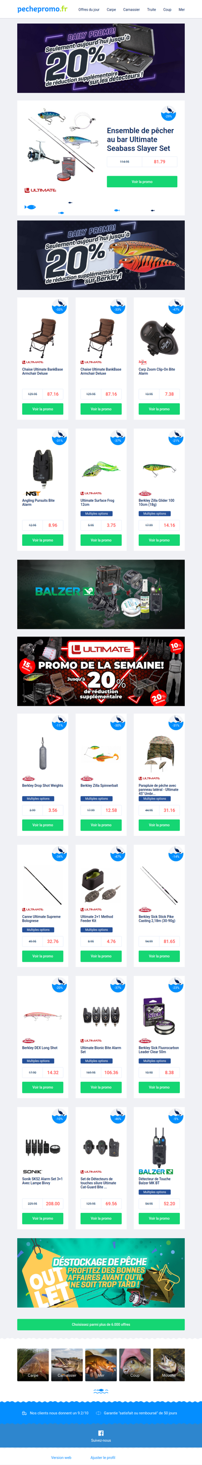 🐟 Décrochez vos favoris Ultimate !
