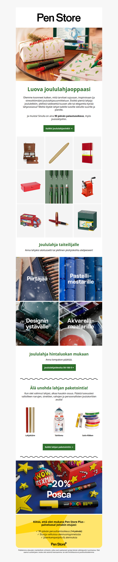 Luovat lahjat 🎄 Parhaat vinkkimme!