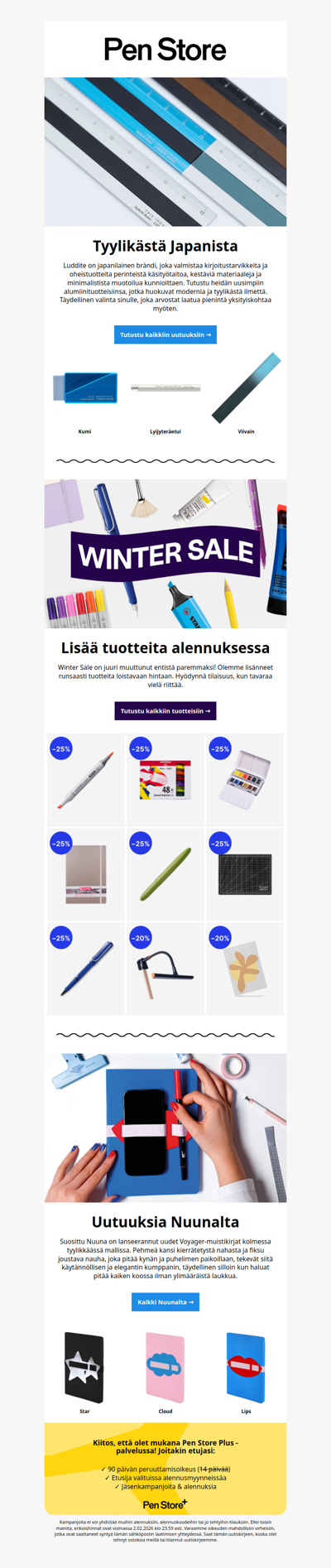 Tyylikkäitä uutuuksia Japanista 🇯🇵