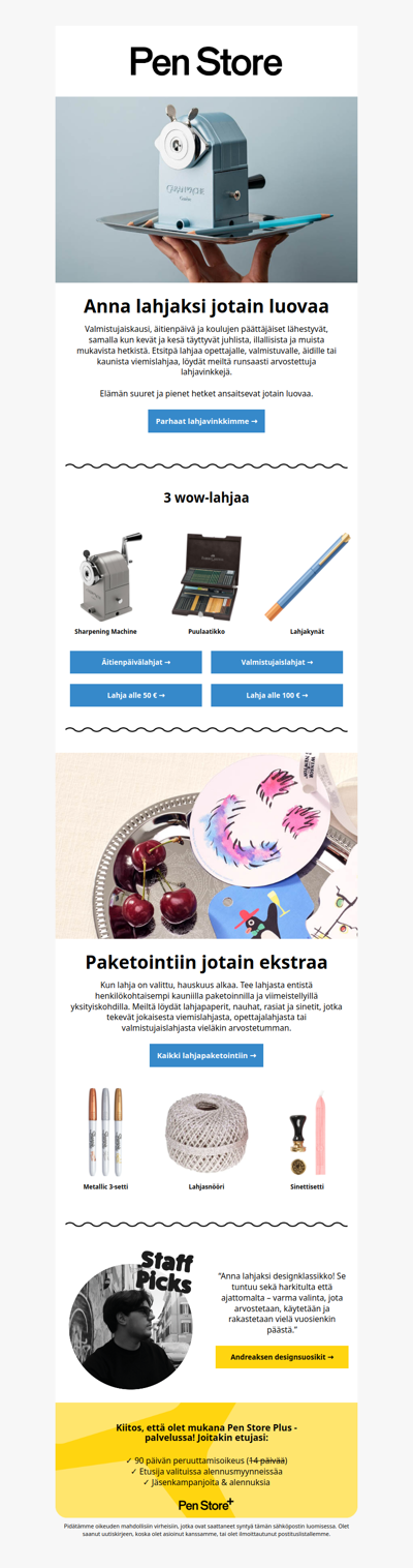Luovia lahjoja 🌸 Parhaat vinkkimme!