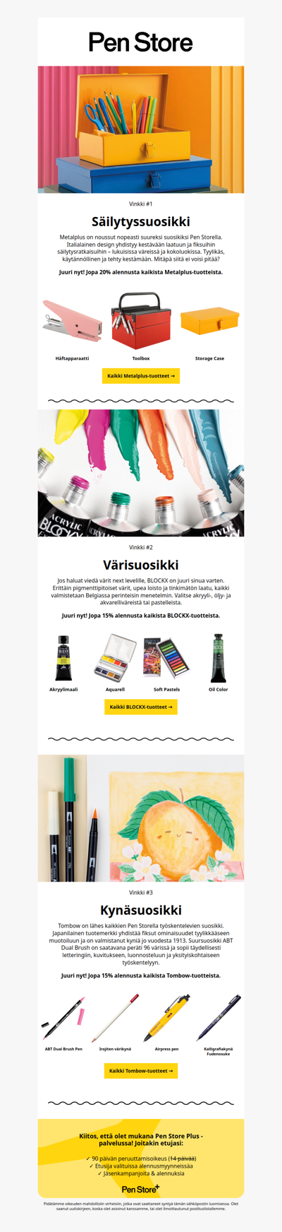 Esittelemme suosikkimme 💛