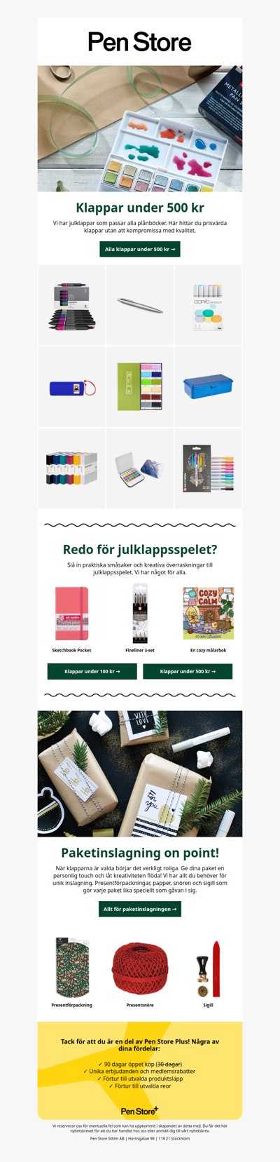 Julklapparna under 500 kr 🎄