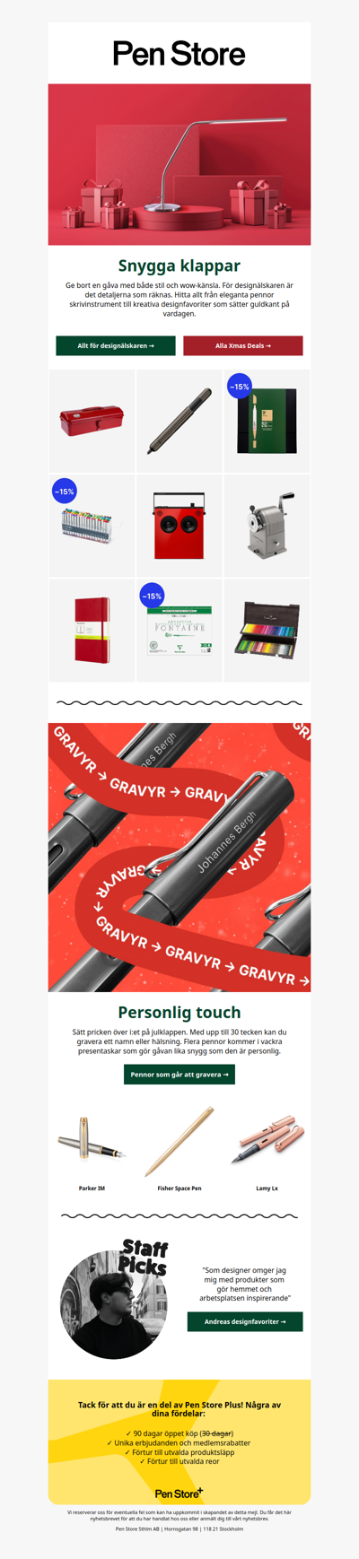 Snygga designklappar ✨ Xmas Deals