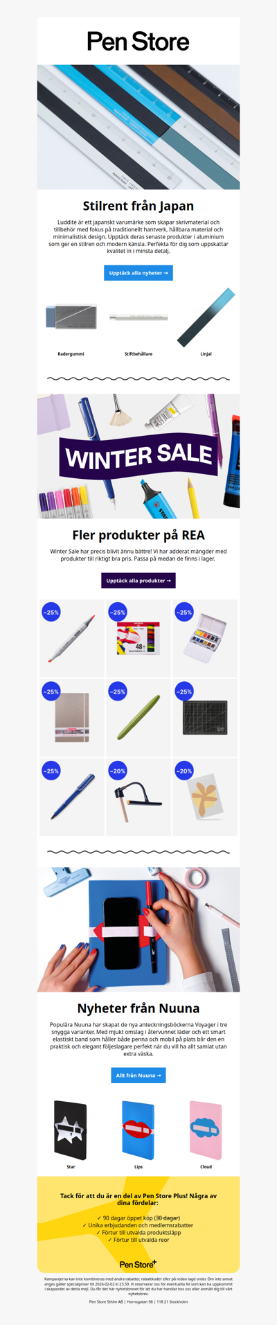 Stilrena nyheter från Japan 🇯🇵