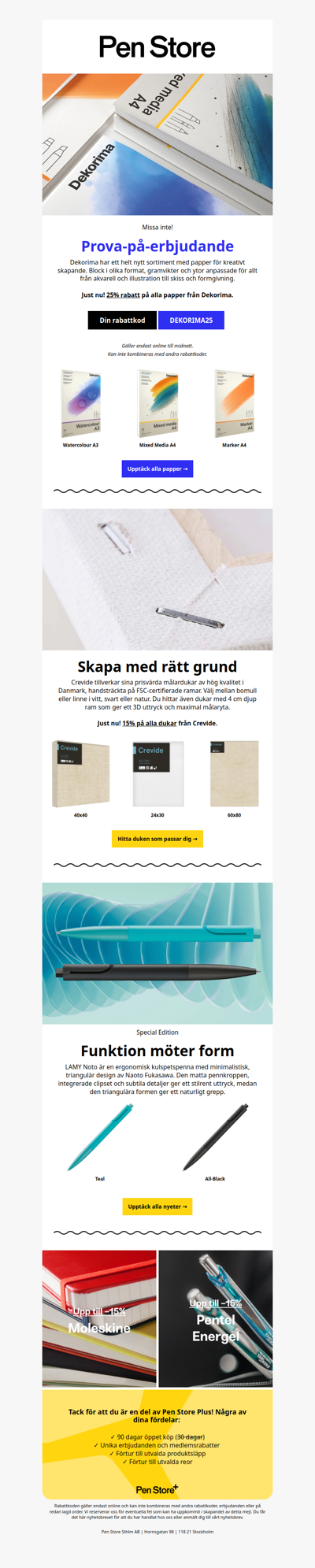 Sista chansen! -25% på papper från Dekorima 🎉