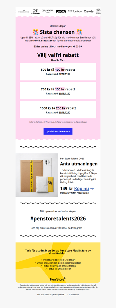 SISTA timmarna 🎊 Missa inte dina rabatter