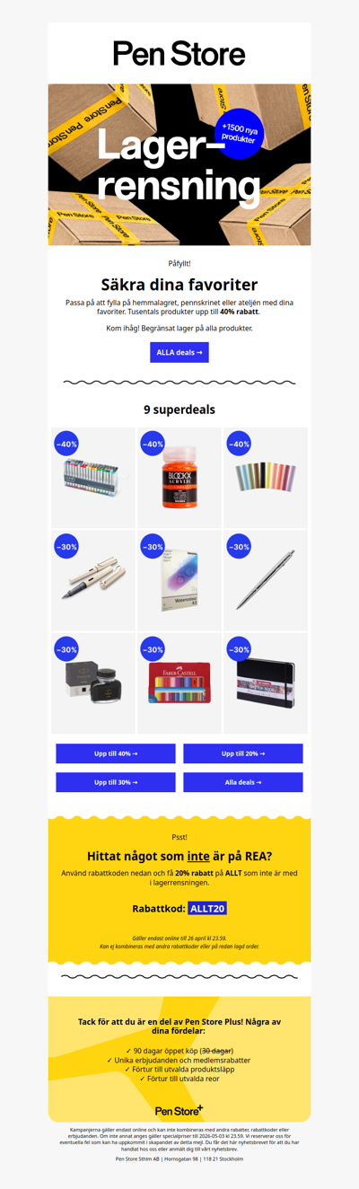 9 deals du inte vill missa 🎊