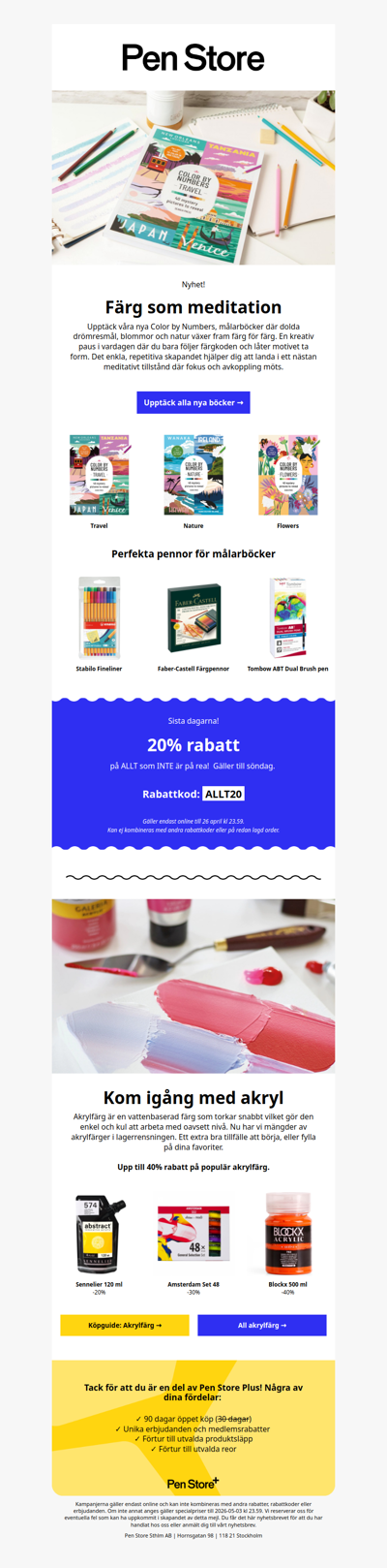 Nyhet! Paint by numbers 🎨