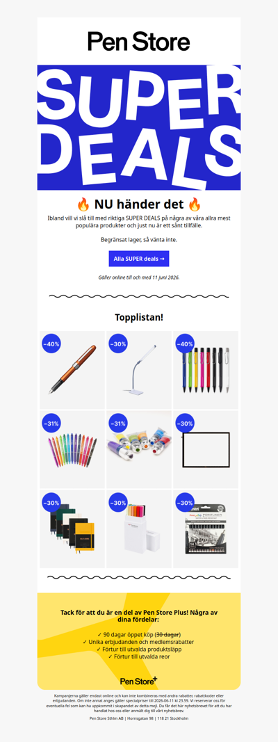 SUPER DEALS 💥 Favoriter till pangpriser