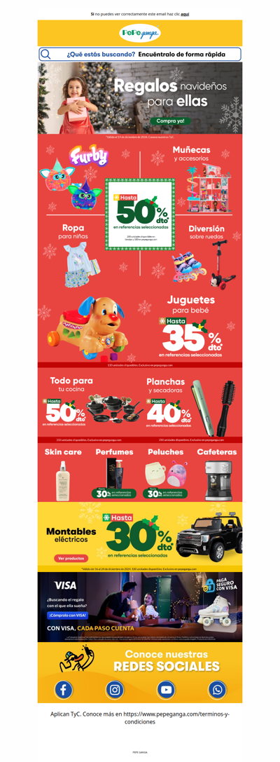 ¡Los mejores regalos para ellas están aquí! 🎁 hasta 50% de descuento 🛍️