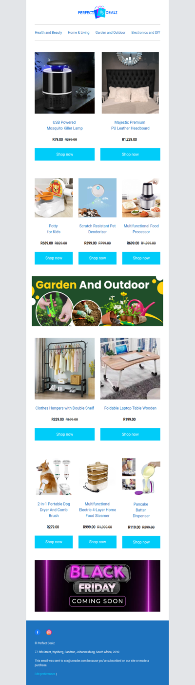 A little retail therapy never hurt anyone 😉