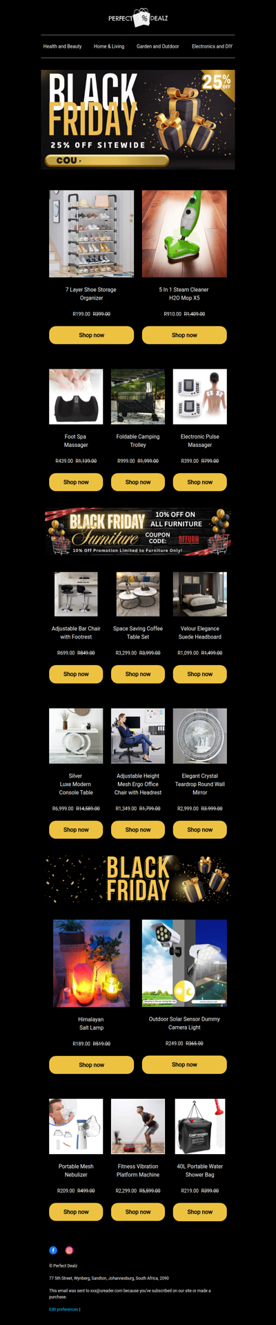 All your favorites → Black Friday prices 😍