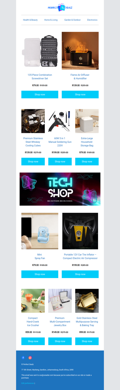 Easy Shopping Starts Here🛒