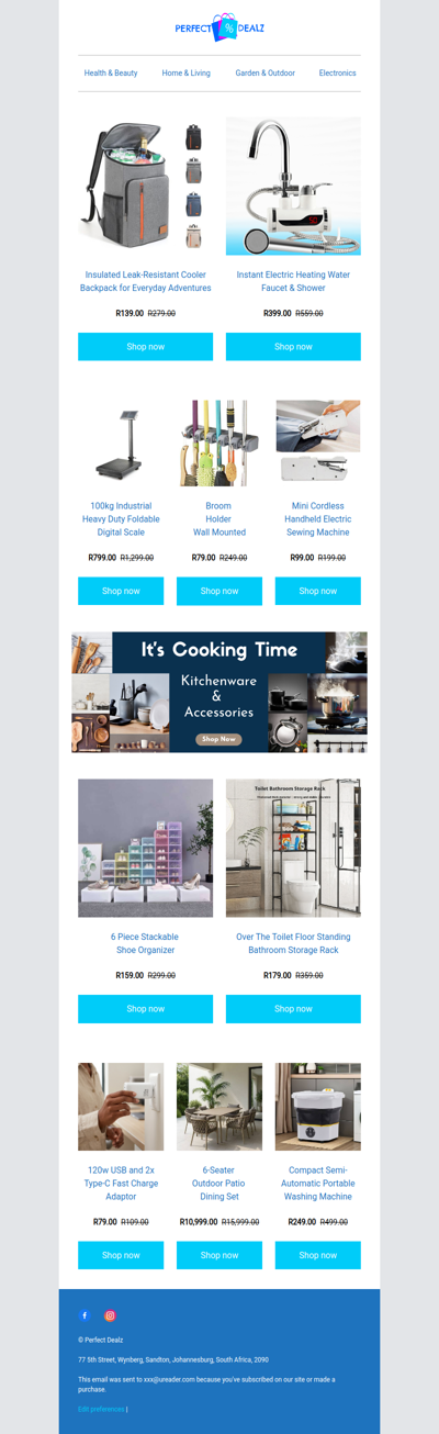 Comfort, Convenience, Click🖱️