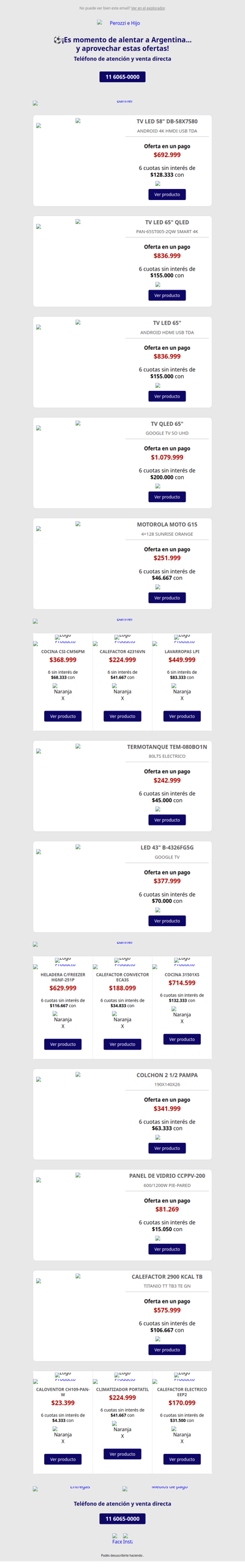 💙🤍 Promociones para hinchas de las buenas oportunidades.