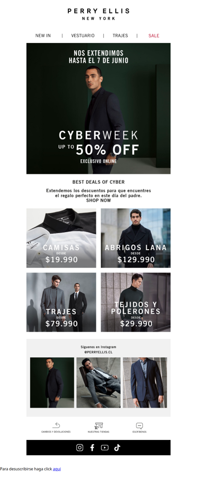 Up to 50% OFF en Cyber Week | Encuentra el regalo perfecto