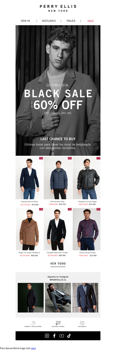 Last Chance. Up to 60% OFF en Black Sale