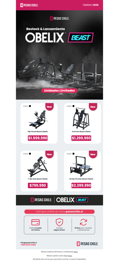 ☀️ Restock & Lanzamiento OBELIX BEAST ya disponible