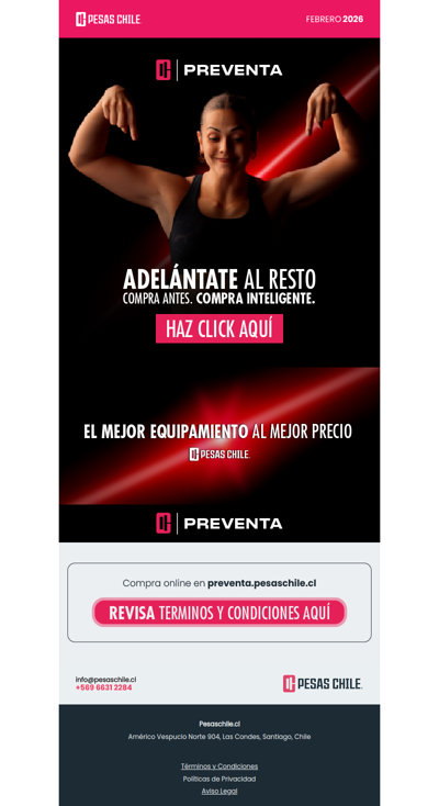30% OFF 🏋🏽‍♀️ para una compra más inteligente