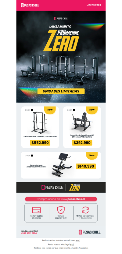 🔥¡Ya está disponible la línea ProMachine ZR!🔥