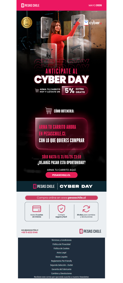 ¡Estaremos en el Cyber! 🔥🛒