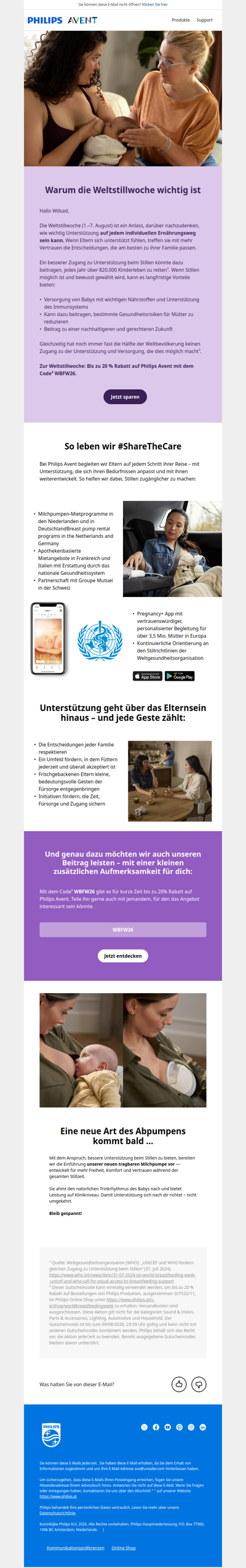 Weltstillwoche: Gemeinsam Fürsorge teilen