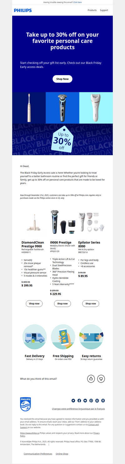 Black Friday early access is here!