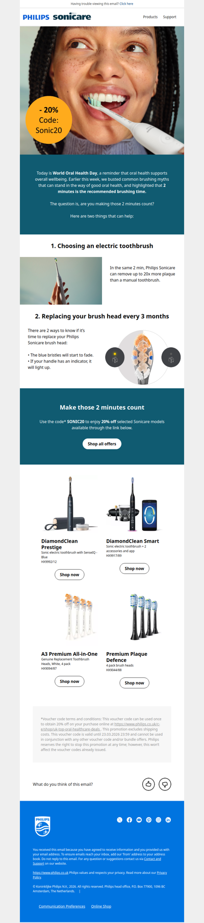 Make those 2 minutes count