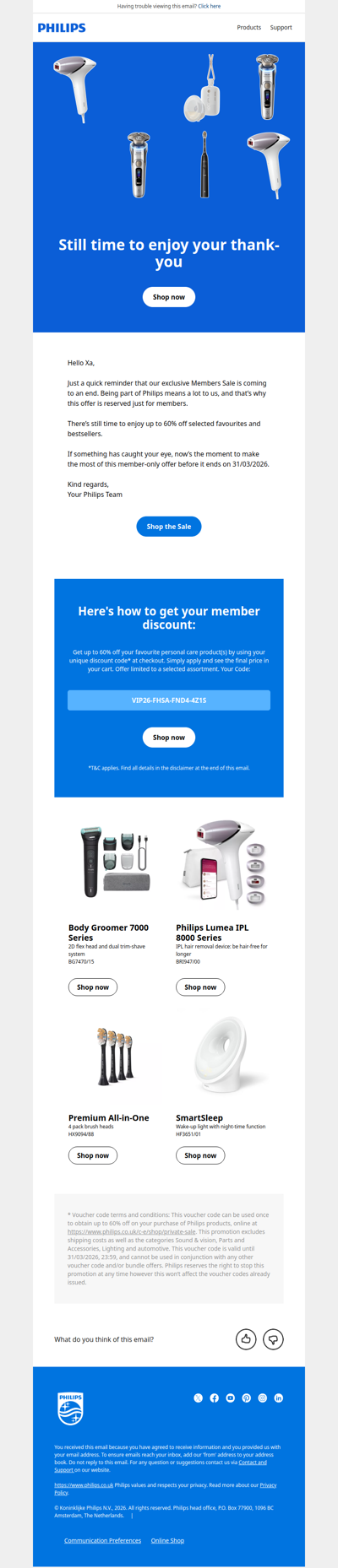 ⏳Last chance: A thank-you that ends soon