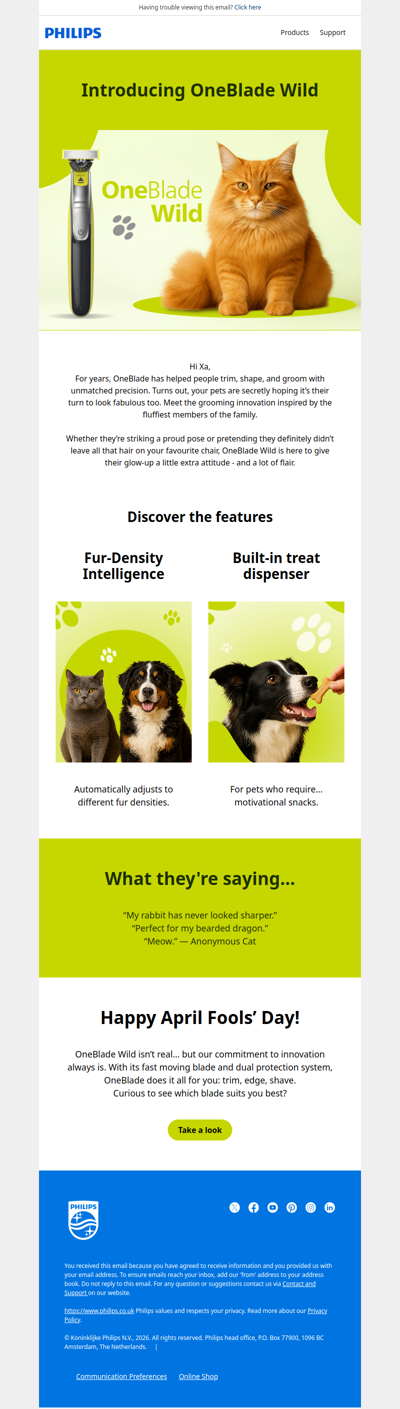 🐶Introducing OneBlade Wild