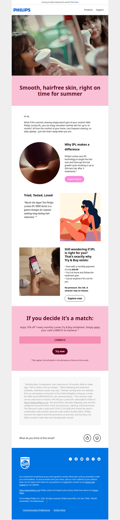 Change your shaving game this summer! 🌞