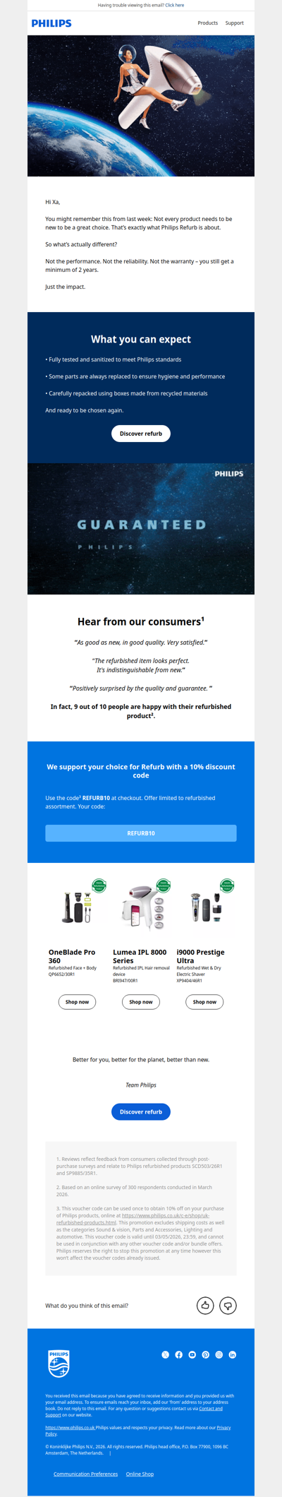 Refurb is Better Than New 💙