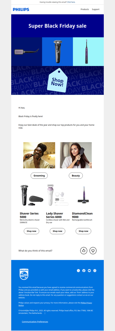 Today is the day. BLACK FRIDAY is on.