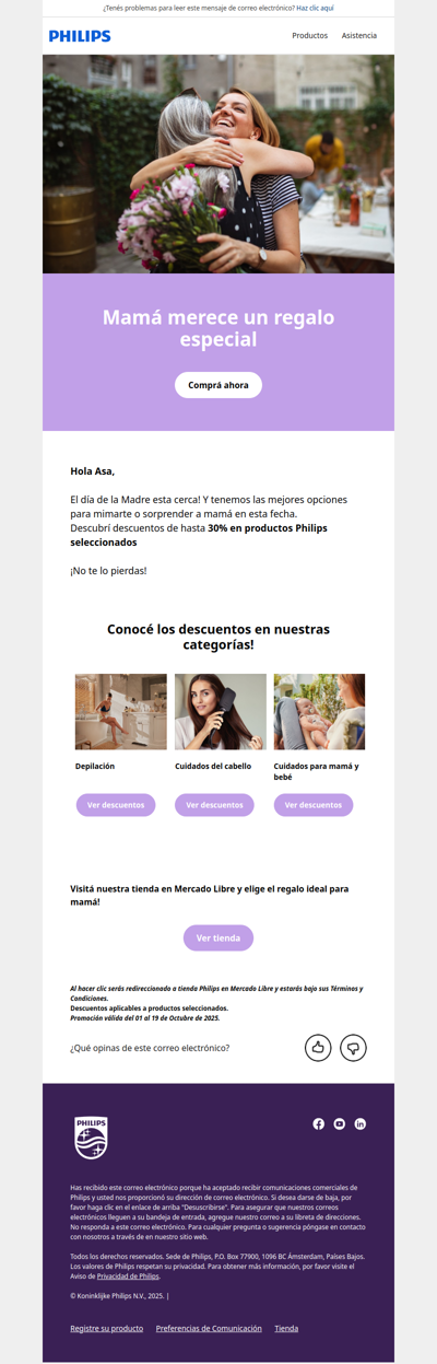 Día de la madre Philips 💝