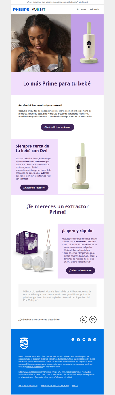 🍼¡Avent se puso muy Prime!