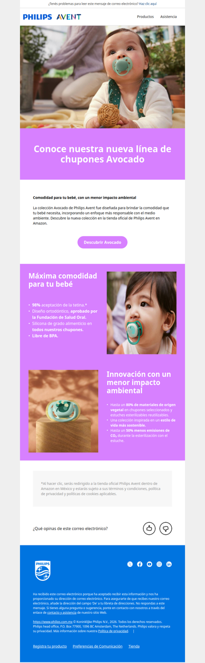 🍼¡AVOCADO llega en Avent!