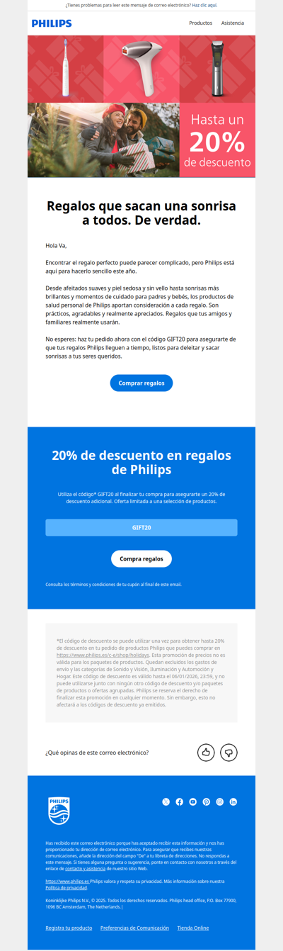 ¿El regalo perfecto de Philips? ¡Consíguelo antes de que se agote! 🎁
